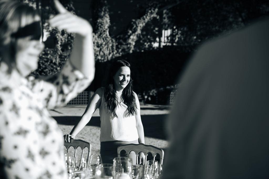 Elizabeth Spencer Team Member Mackenzie Telford at an Outdoor Event